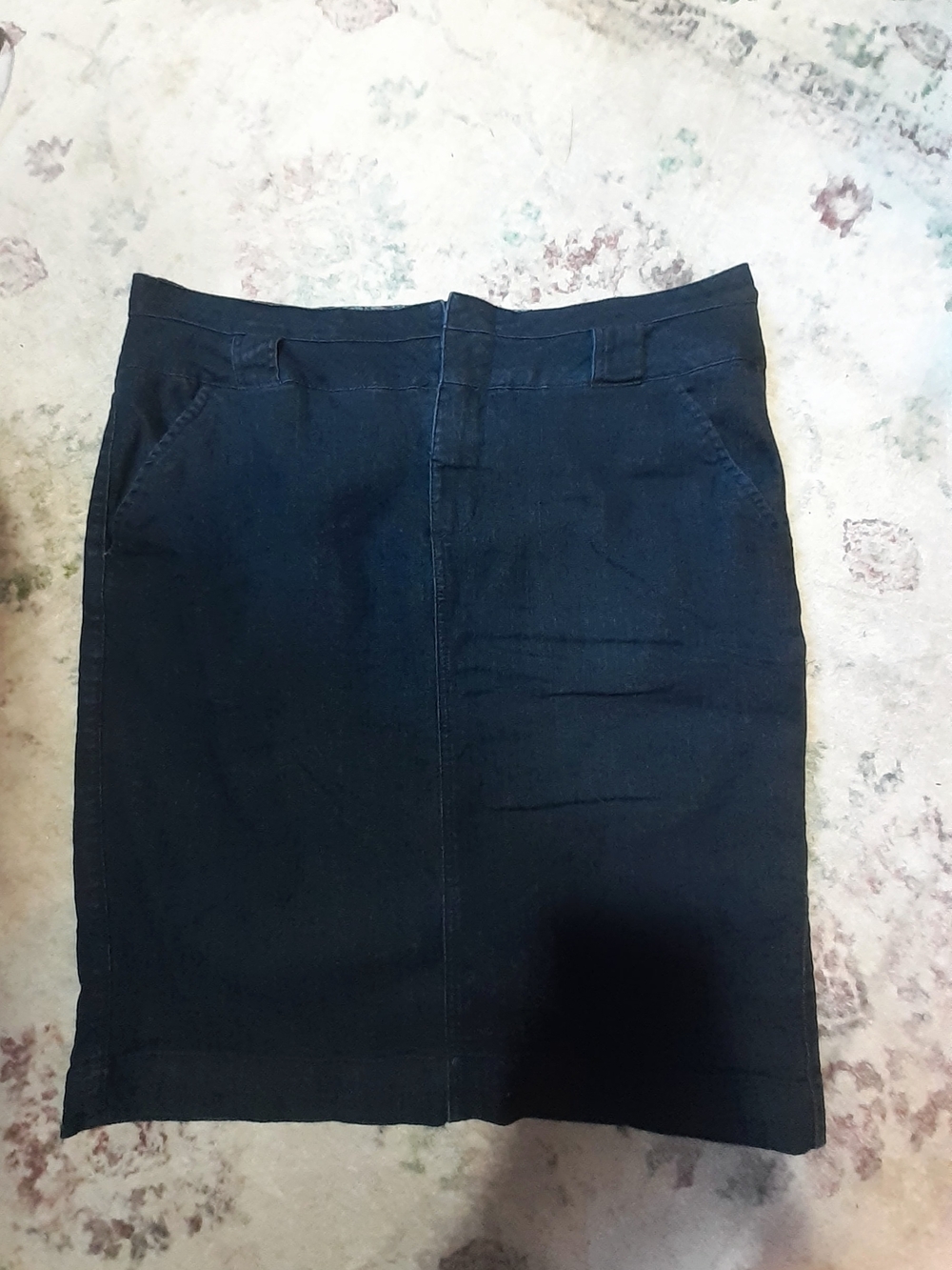 One 5 One Dark Denim Skirt